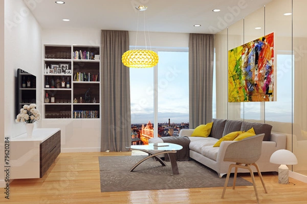 Obraz Wnętrze salonu