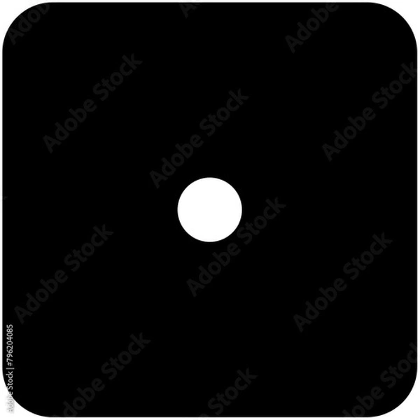 Fototapeta Black Dices And Combinations Icon Pack