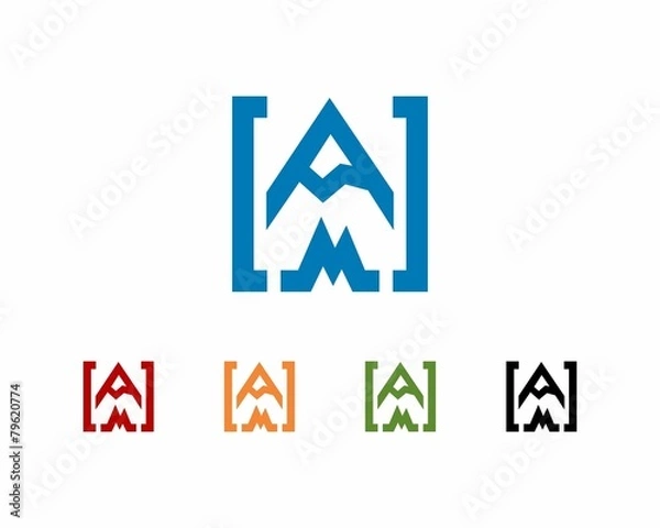 Fototapeta Mountain Logo