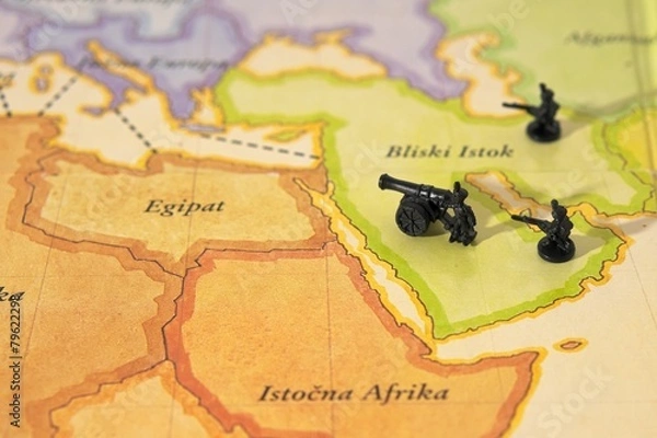 Obraz War on Middle East