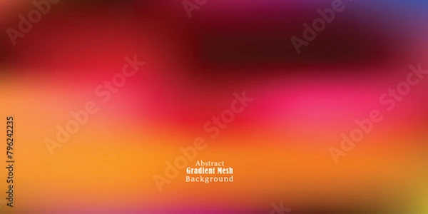 Fototapeta Abstract Colorful Gradient Mesh Background vector EPS10