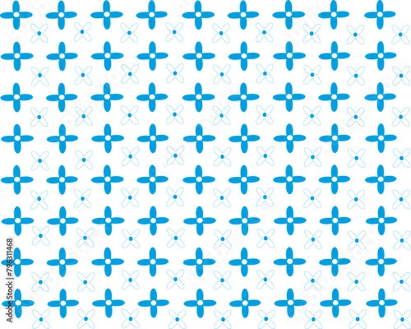 Obraz abstract background with stars pattern art