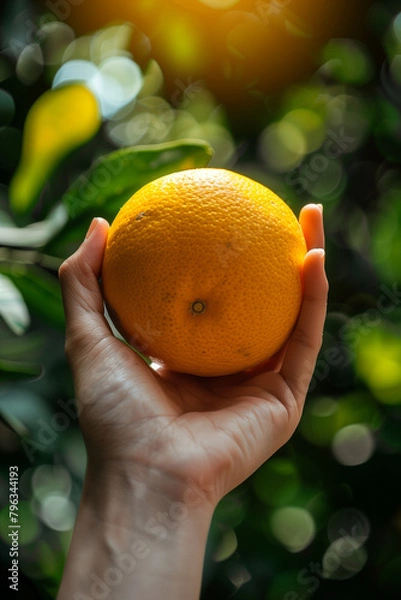 Obraz Orange in hand