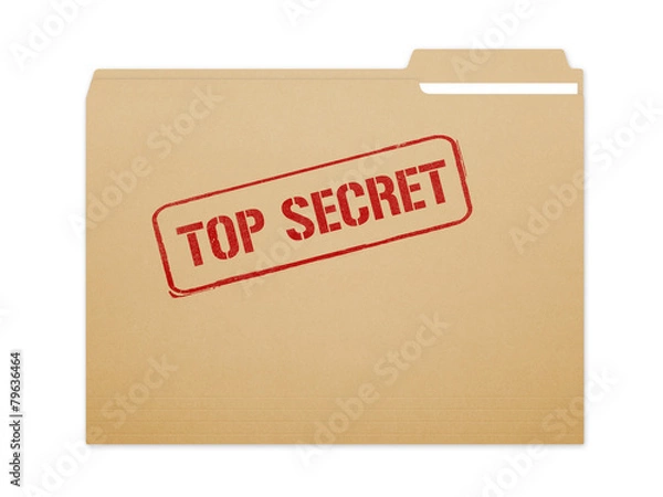 Obraz Ściśle tajny folder
