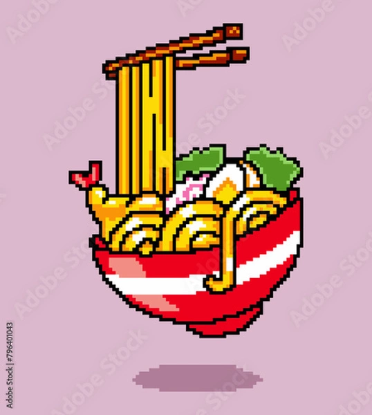 Obraz Ramen pixel art
