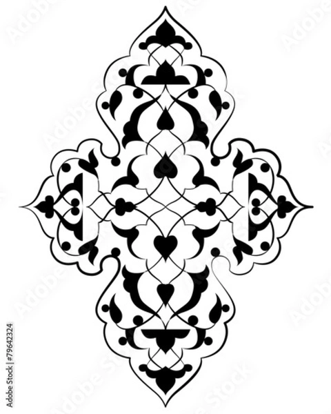 Obraz artistic ottoman pattern series seventy three