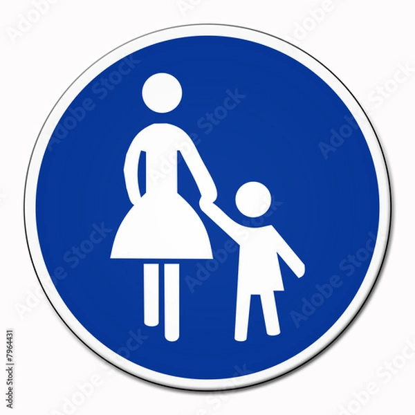 Fototapeta Fußgängerbereich