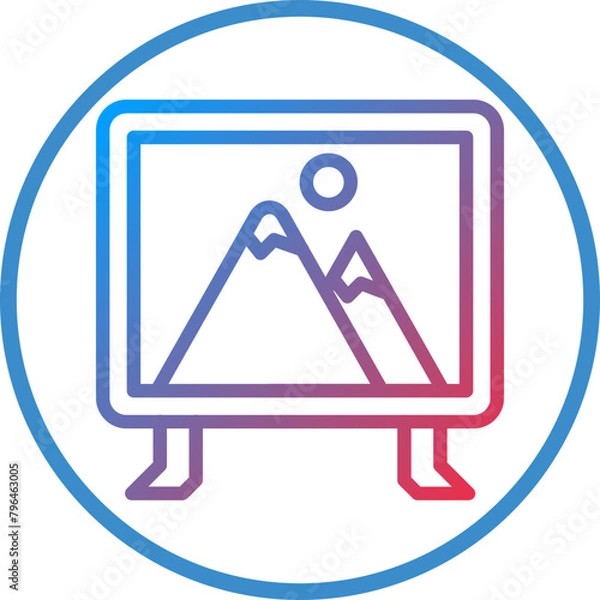 Obraz Digital Art Icon Style