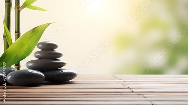Fototapeta Tranquil spa background