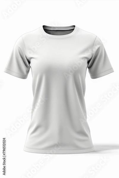 Fototapeta A white shirt with no design on it