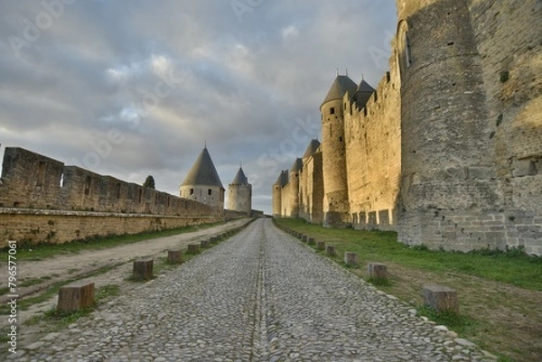 Obraz Carcassonne, ciudad en el sur de Francia 