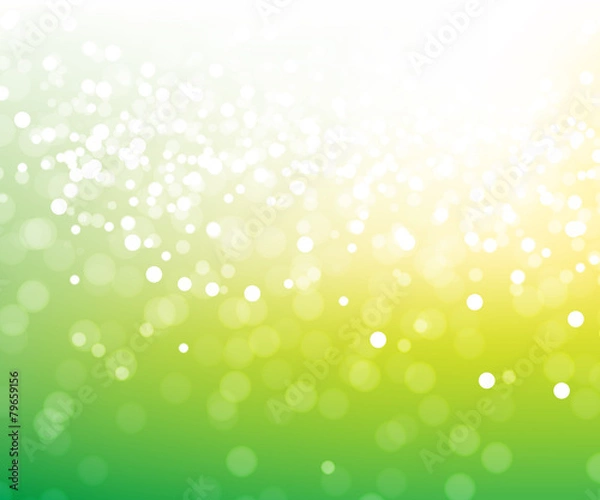 Fototapeta Green glitter magic background