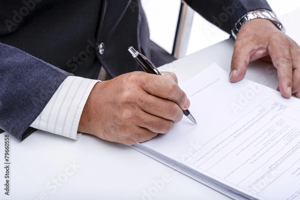 Obraz ビジネス　サイン