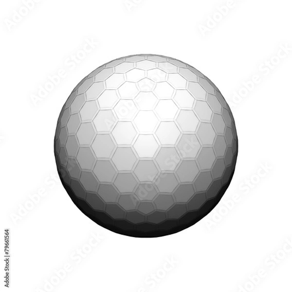 Obraz geometric sphere, honey comb grid