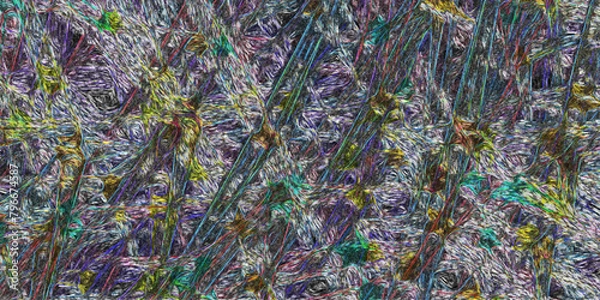Fototapeta Abstract grunge splash paint multicolor background vector, Joyful multicolor abstract background for New Year's Eve with a modern pattern and acrylic splashes. 