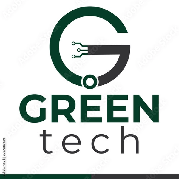 Obraz Tech Logo Design.	