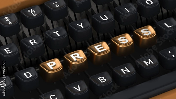 Obraz Press concept