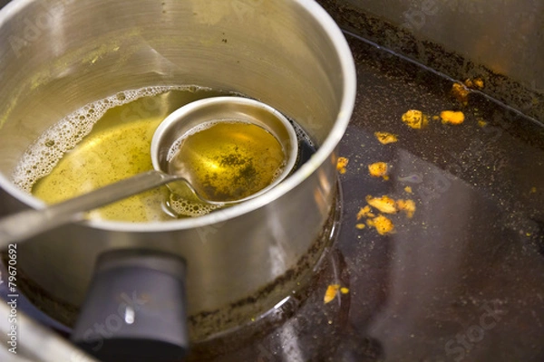 Fototapeta Dirty dishware