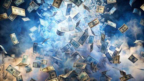 Obraz explosion of money
