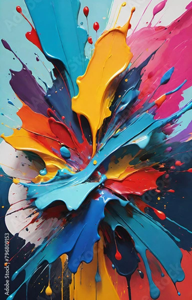 Obraz abstract watercolor background