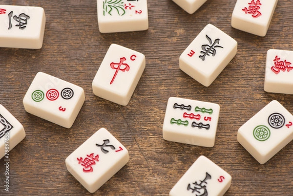 Obraz Mahjong game