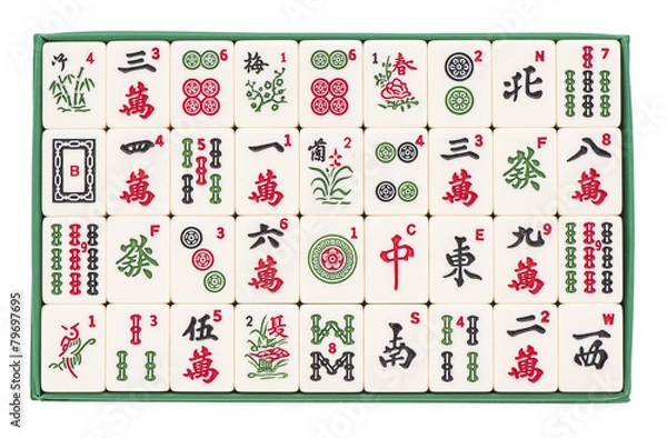 Obraz Mahjong game