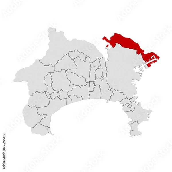 Fototapeta 神奈川県  川崎市