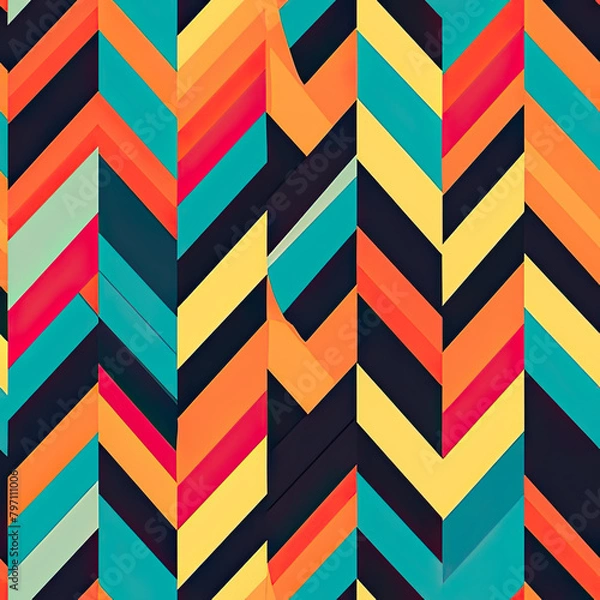 Fototapeta chevron pattern