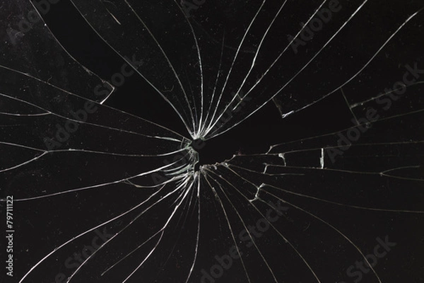 Obraz broken glass