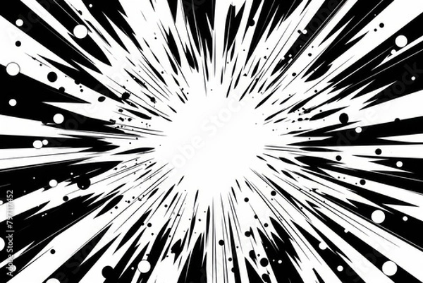 Fototapeta Comic style backgrounds abstract pattern.