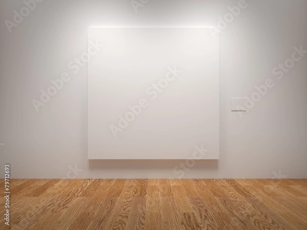 Fototapeta Blank Canvas