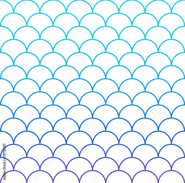 Fototapeta Curve line overlap abstract background