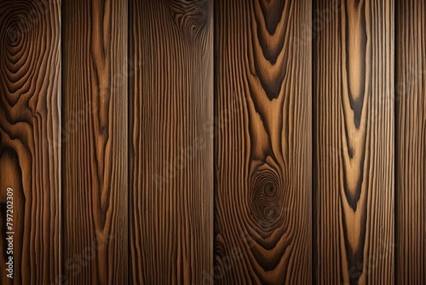 Fototapeta A wooden surface with a grainy texture