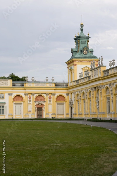 Fototapeta part of a baroque palace