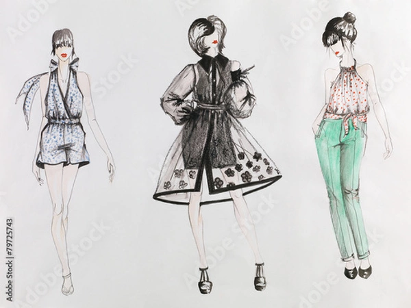 Obraz high end fashion