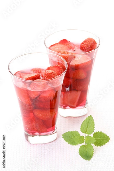 Obraz fruity jelly - dessert