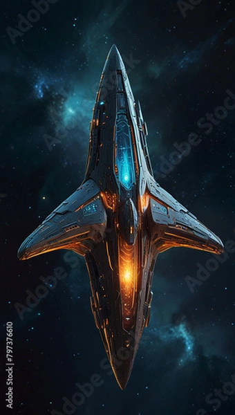 Obraz dragon in the night