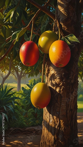Obraz Mango in the tree