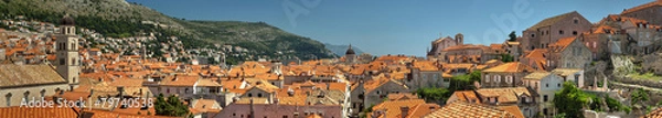 Obraz Dubrovnik old town panorama