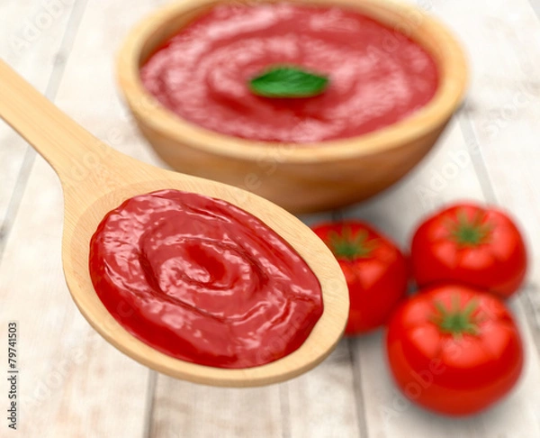 Obraz tomatoes and sauce