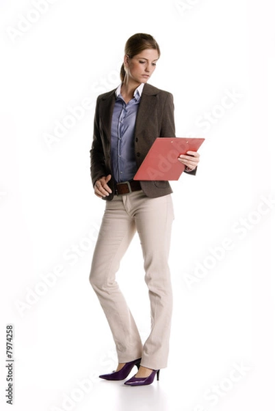 Fototapeta Young Secretary