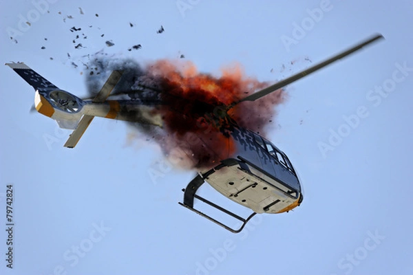 Obraz katastrofa lotnicza