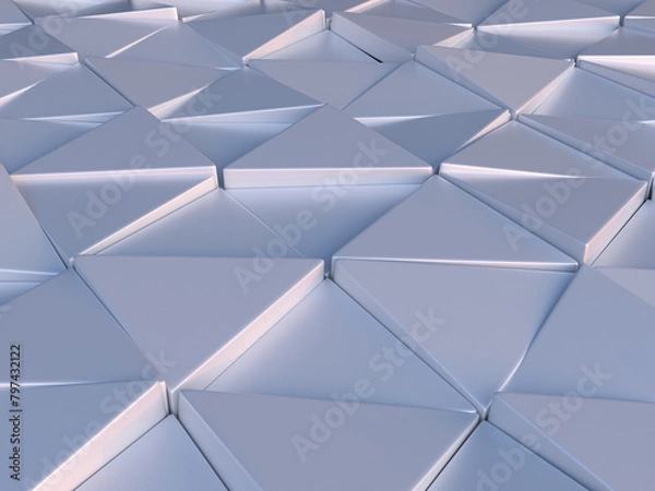 Fototapeta Triangles background