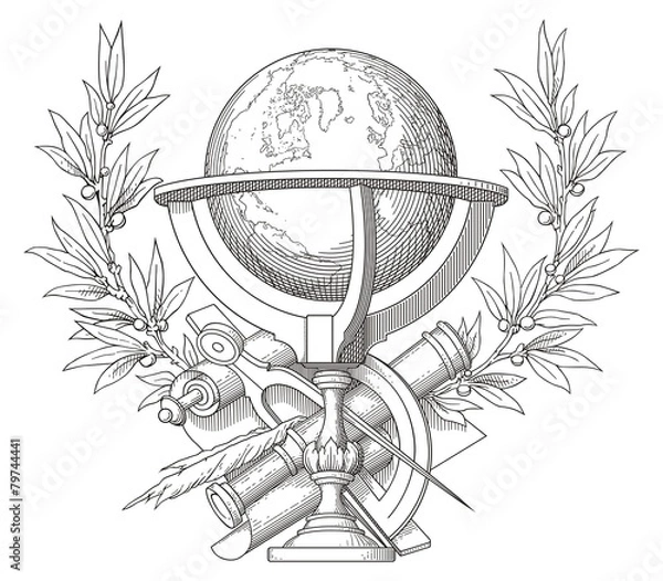 Fototapeta The knowledge is force!