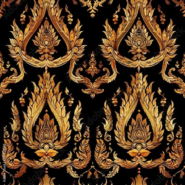 Obraz Thai art pattern