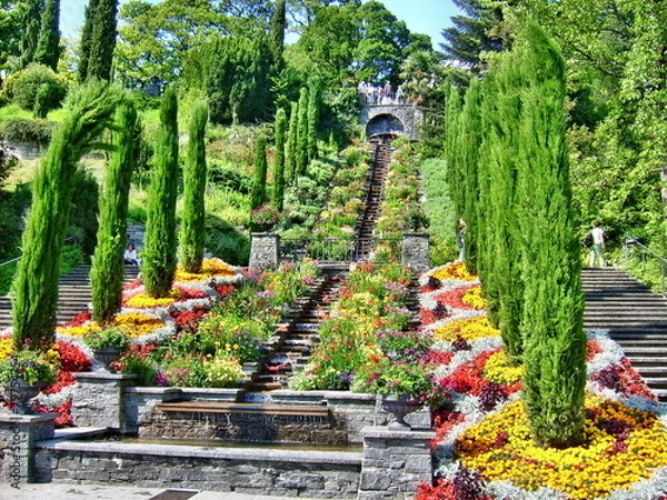 Obraz Treppe auf der Insel Mainau
