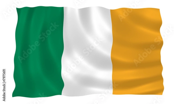 Fototapeta Ireland Flag