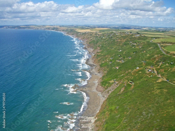 Obraz Whitsand Bay, Cornwall
