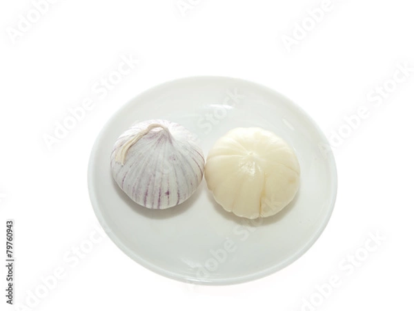 Fototapeta single clove garlic