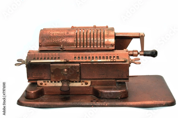 Obraz Old calculating machine